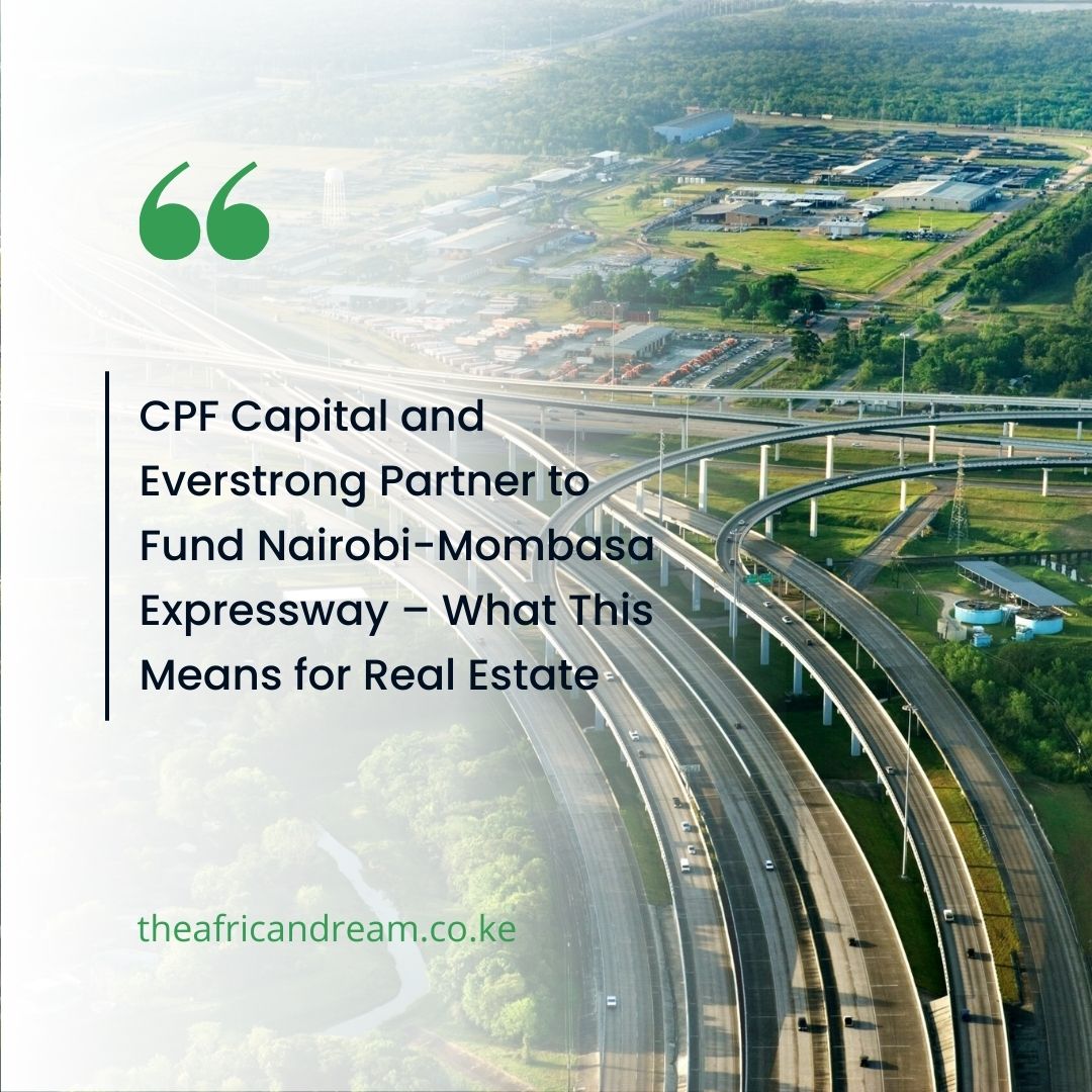 CPF Capital & Everstrong Partner to Fund Nairobi-Mombasa Expressway